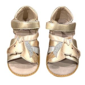 Livie & Luca Leather Toddler 12 Unicorn Sandals
